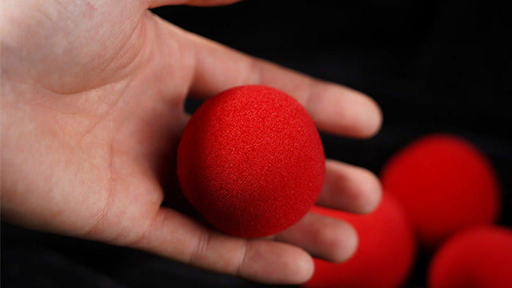 New Sponge Ball, Red by TCC (Sponge balls and online instructions)
