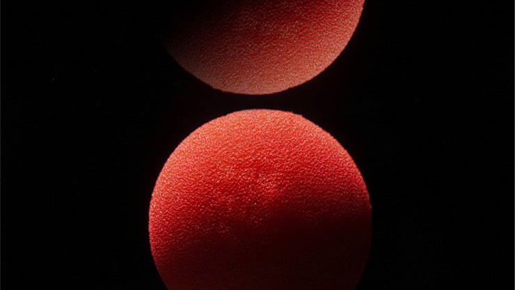 New Sponge Ball, Red by TCC (Sponge balls and online instructions)