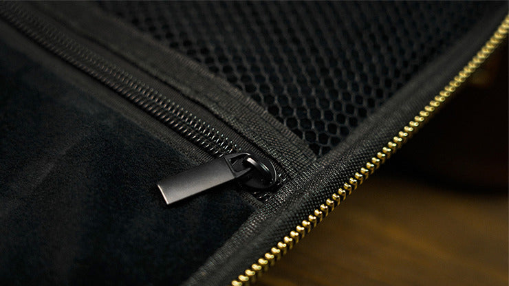 Luxury Genuine Leather Close-Up Bag, Classic Black by TCC
