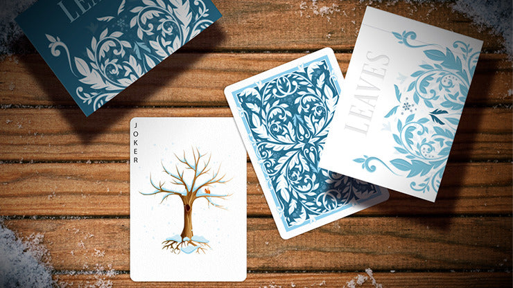 Leaves Winter, Collector';s Edition Playing Cards by Dutch Card House Company