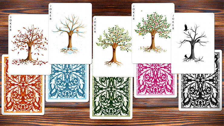 Leaves Winter, Collector';s Edition Playing Cards by Dutch Card House Company