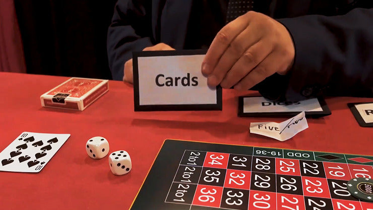 Chance Control Blue, Gimmicks and Online Instructions by Henry Evans