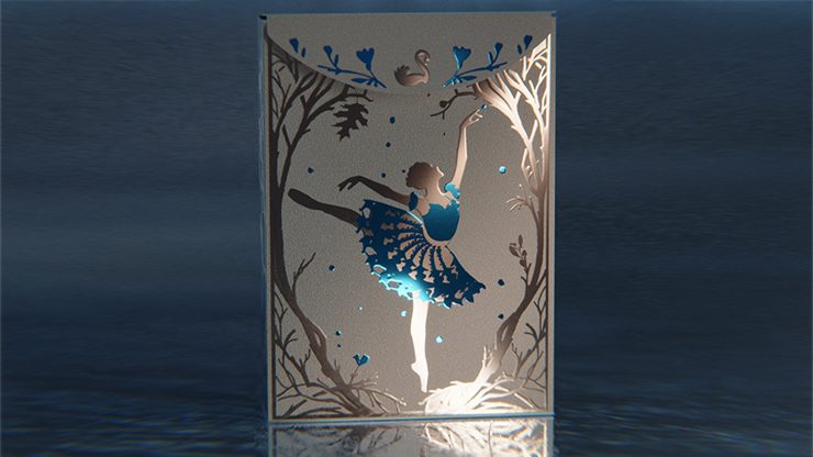 Entwined V3 Winter Rose Playing Cards