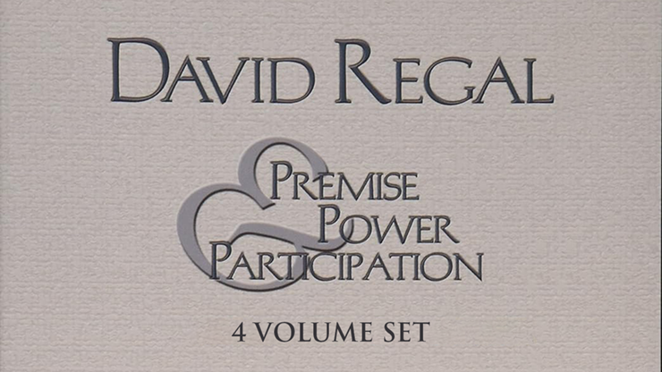 Premise, Power and Participation (4 vol set) by David Regal -- Video Download