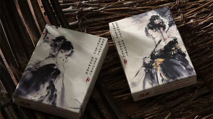 Subtle Fragrance, Gilded Playing Cards by King Star