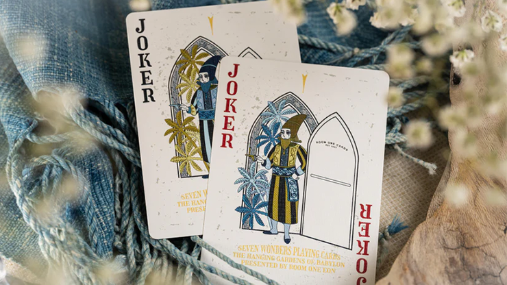 The Hanging Gardens of Babylon (Special Edition Numbered Seals) Playing Cards by Room One EON