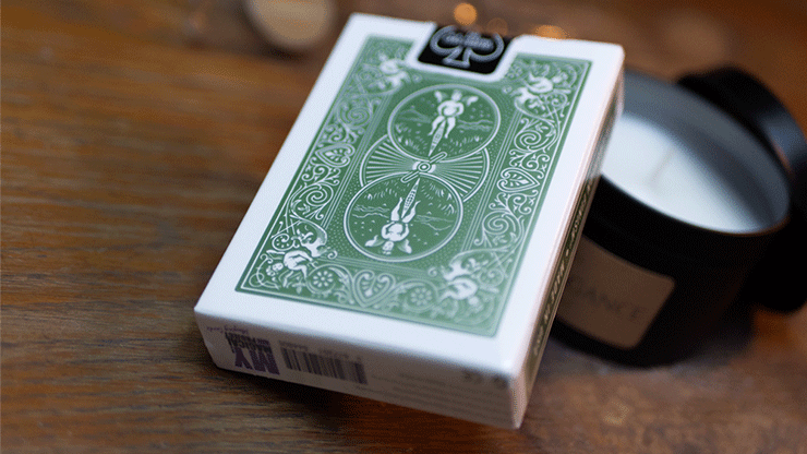 Bicycle Metallic Emerald Playing Cards