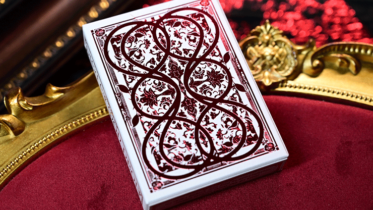 Wars of the Roses (2nd Edition Red Tuck- Gilded ) Playing Cards