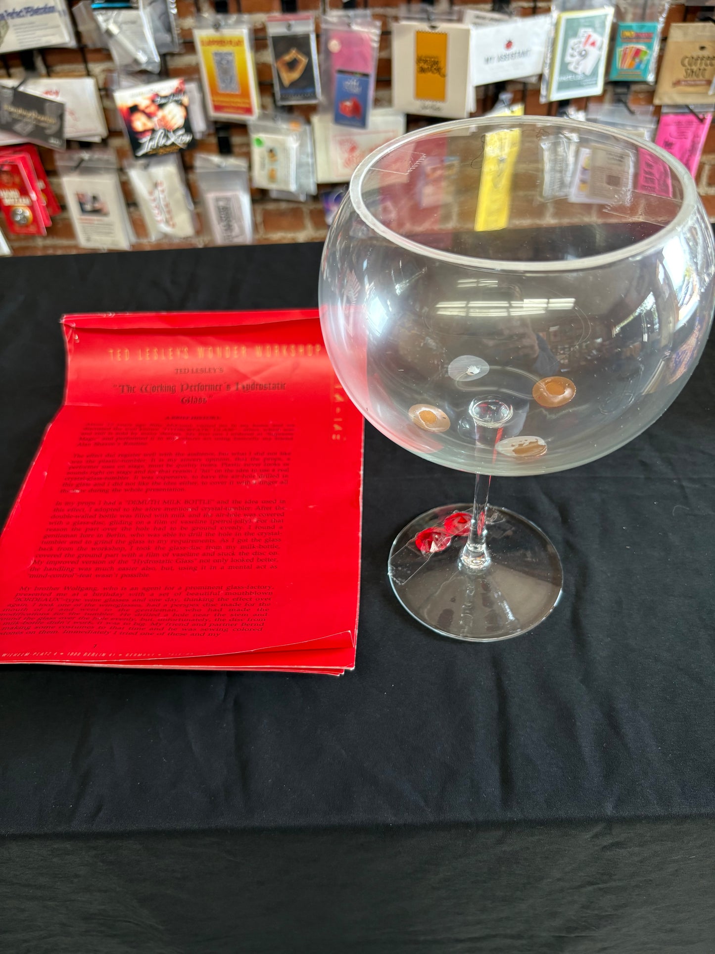 Hydrostatic Glass -Ted Lesley original
