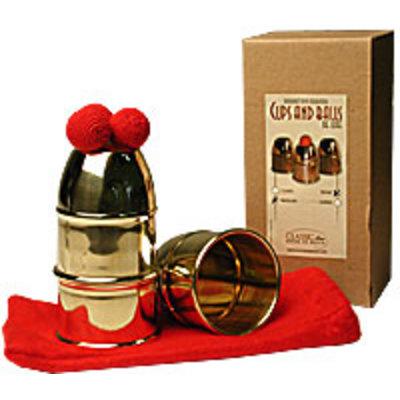Cups & Balls Brass Regular by Bazar de Magia