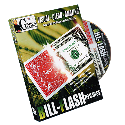 Bill Flash Reverse, Blue by Mickael Chatelain