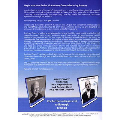 Anthony Owen Talks To Jay Fortune No.2, The Magic Interview Series