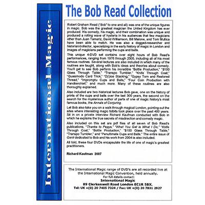 Bob Read Collection, 4 DVD Set