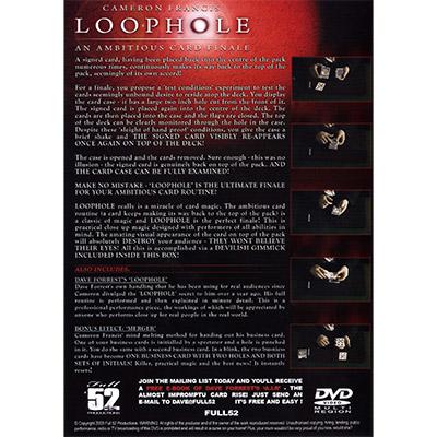 Loophole by Cameron Francis