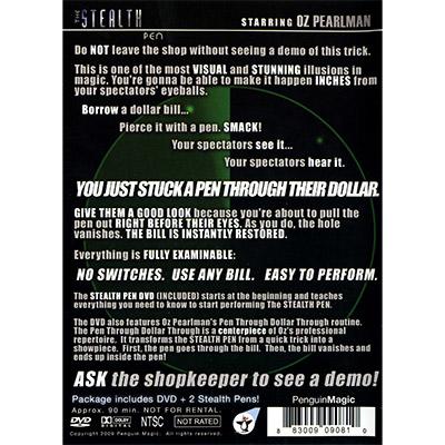 Stealth Pen, DVD and Props by Oz Pearlman