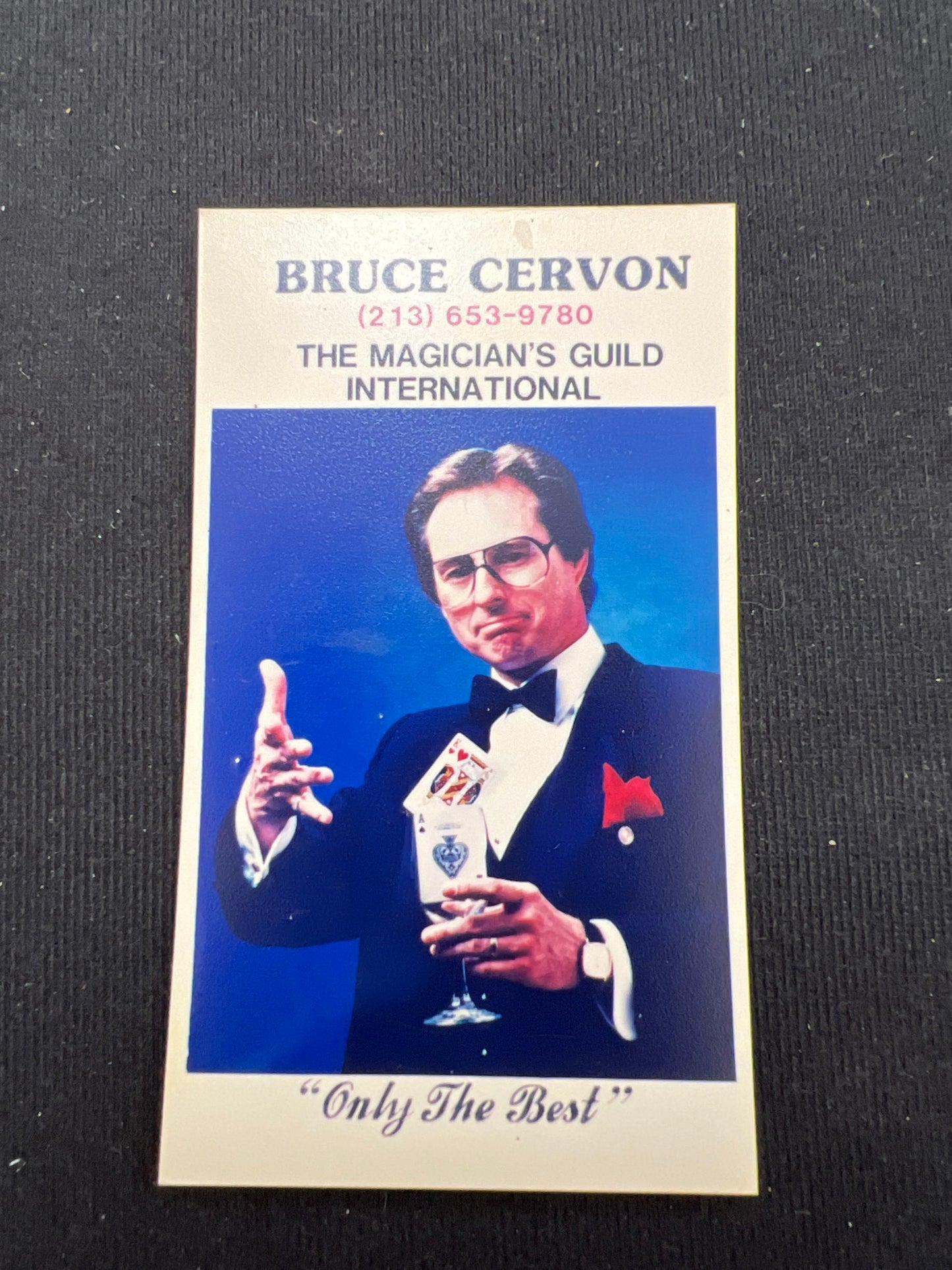 Bruce Cervon card