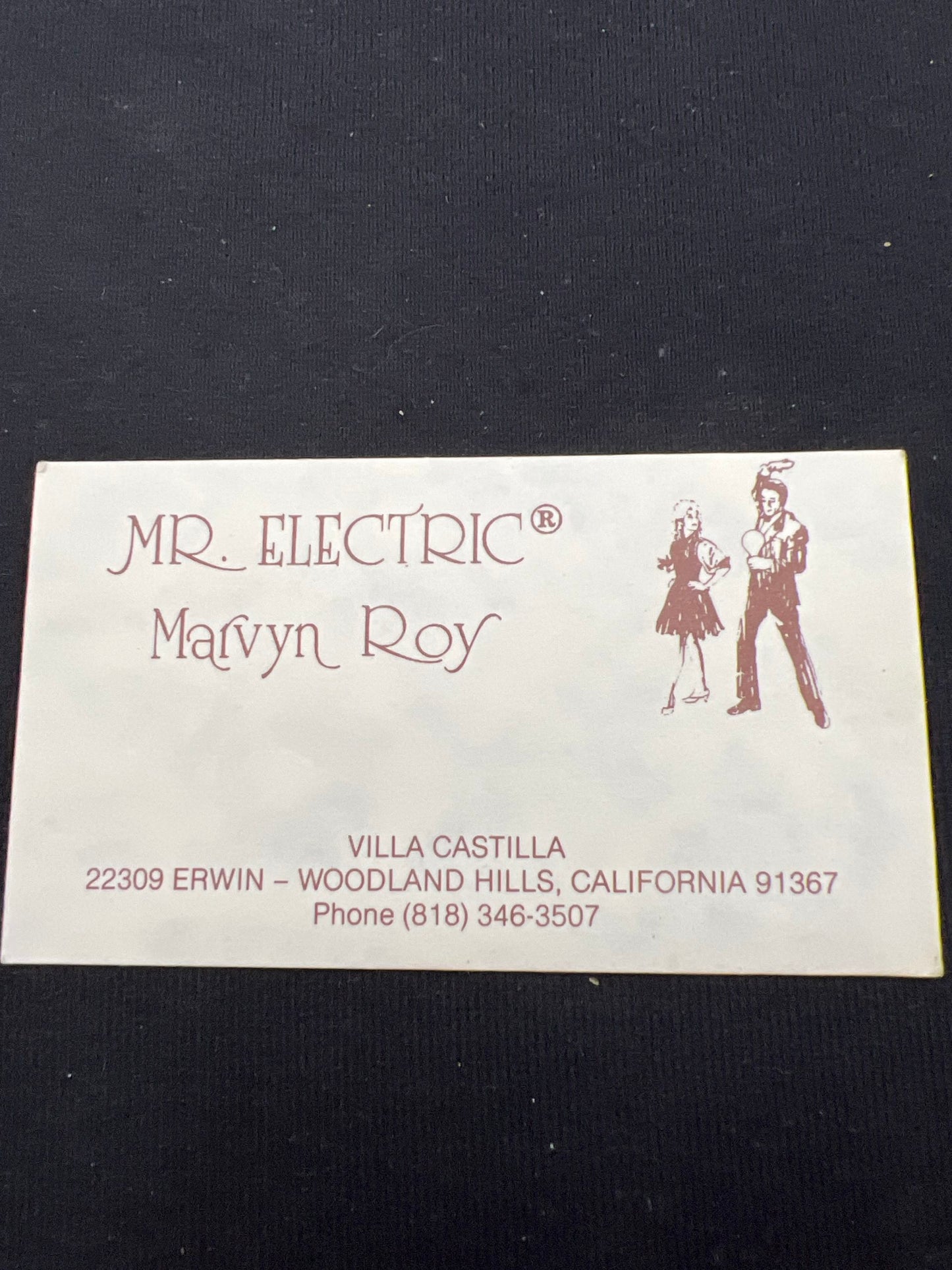 Mr Electric Marvyn Roy