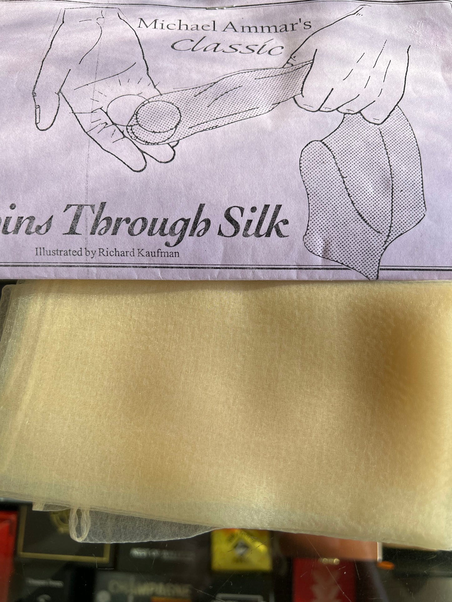 Michael Ammar’s Coins Through Silk