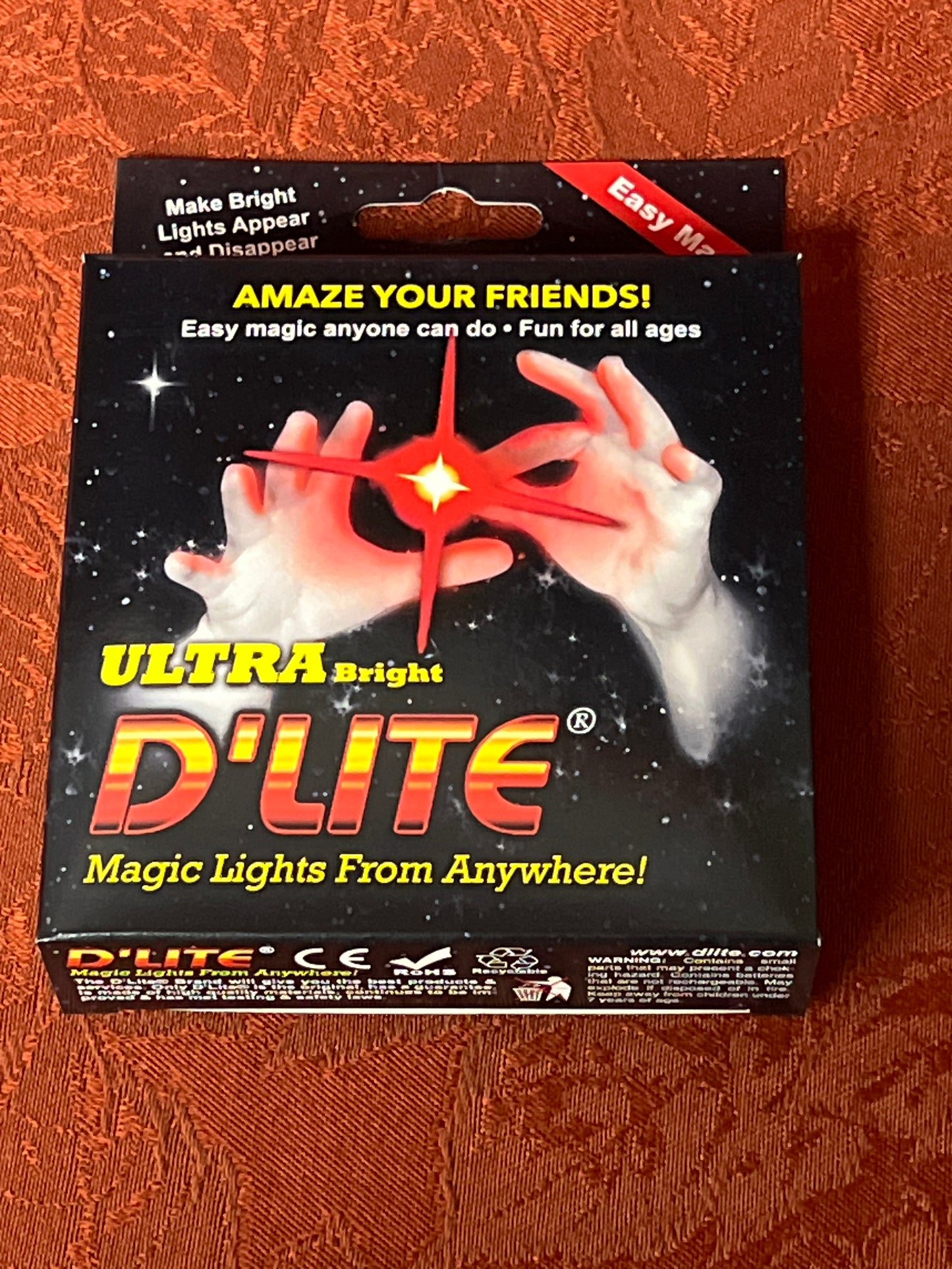 D Lites Ultra Brite -Red pair