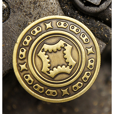 Full Dollar Coin, Bronze by Mechanic Industries
