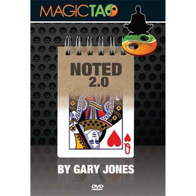 Noted 2.0, Blue (with DVD and Gimmick) by Gary Jones and Magic Tao