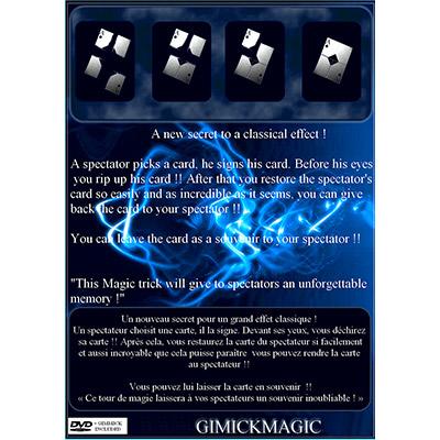 Rewind, Gimmick and DVD, Red by Mickael Chatelain