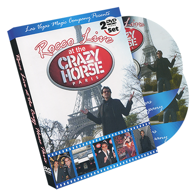 Rocco LIVE! at the Crazy Horse, 2 DVD set by Rocco