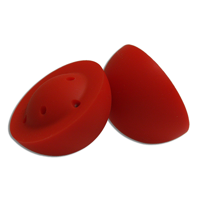 Split Ball -, Red, 1.7 inch by JL Magic