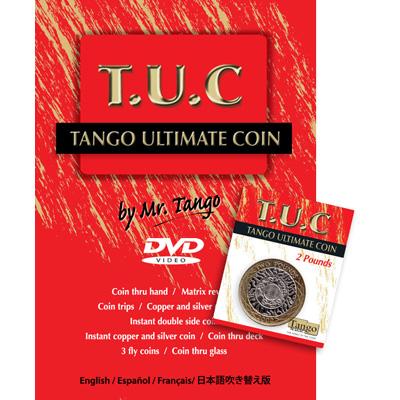 Tango Ultimate Coin, T.U.C., P00012 Pounds with instructional DVD by Tango Magic