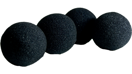 3 inch Reg Sponge Ball 4-pack Goshman, Black