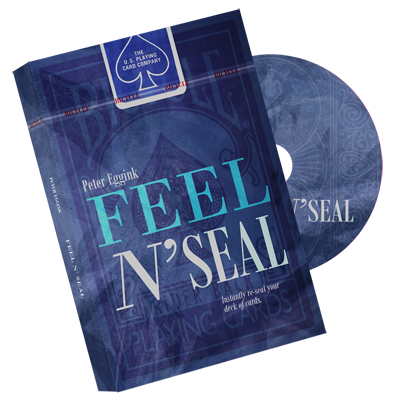 Feel N' Seal, Blue (with DVD and Gimmick) by Peter Eggink