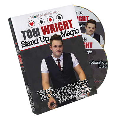 Standup Magic, 2 DVD by Tom Wright and World Magic Shop