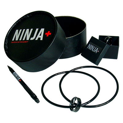 Ninja+ Deluxe BLACK, Gimmicks & DVD by Matthew Garrett