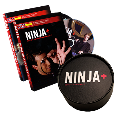 Ninja+ Deluxe BLACK, Gimmicks & DVD by Matthew Garrett