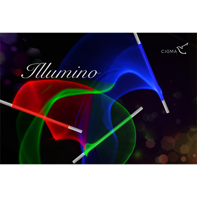 Illumino Wand, Red by Cigma Magic