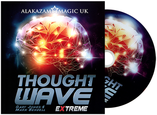 Thought Wave Extreme, Props and DVD by Gary Jones & Alakazam Magic