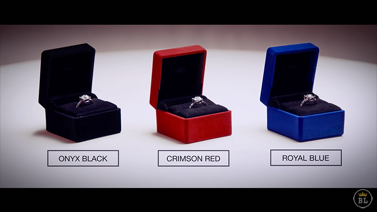 Limited Edition Vanishing Ring Red, Gimmick and Online Instructions by SansMinds