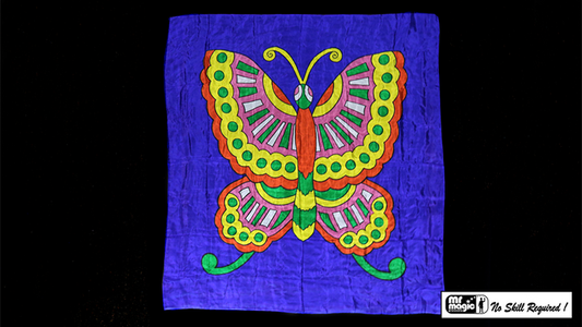 Production Silk Butterfly 36 inch x 36 inch by Mr. Magic
