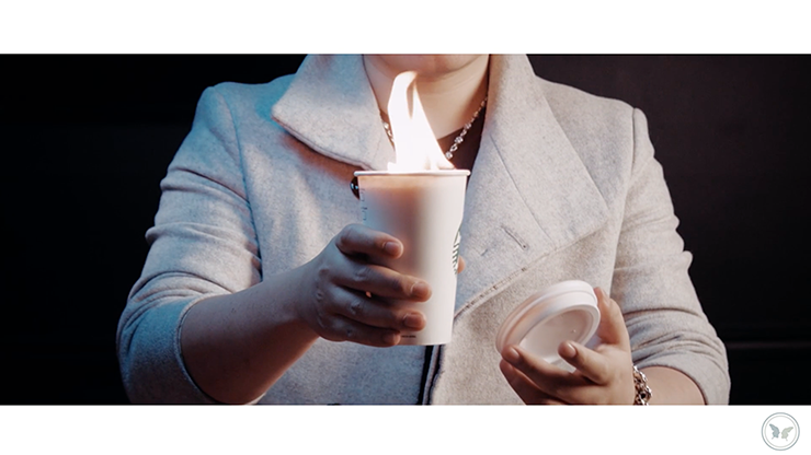 Flaming Coffee by SansMinds Creative Lab