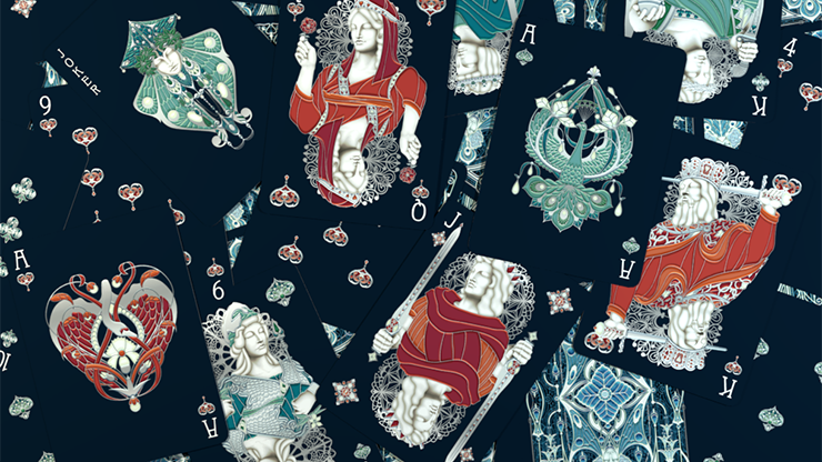 Nouveau Perle Playing Cards