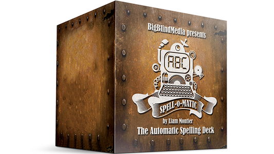 Spell-O-Matic Red, Gimmicks and Online Instructions by Big Blind Media
