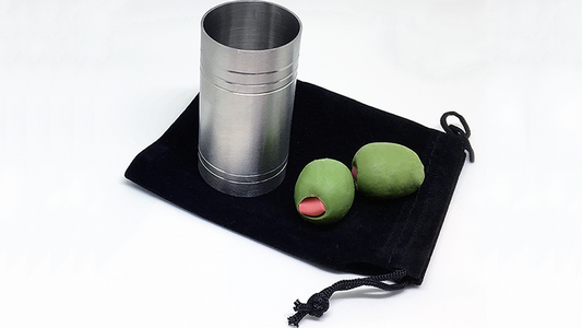 Spirit/Shot Measure inch Chop Cup inch with Olives By Mike Busby