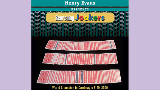 Searching Jookers, DVD and Red Gimmicks by Henry Evans