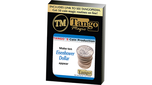 Tango Coin Production - Eisenhower Dollar D0187, Gimmicks and Online Instructions by Tango Magic