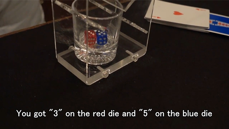 Perfect Prediction Dice Red, 6 Dice by Kreis