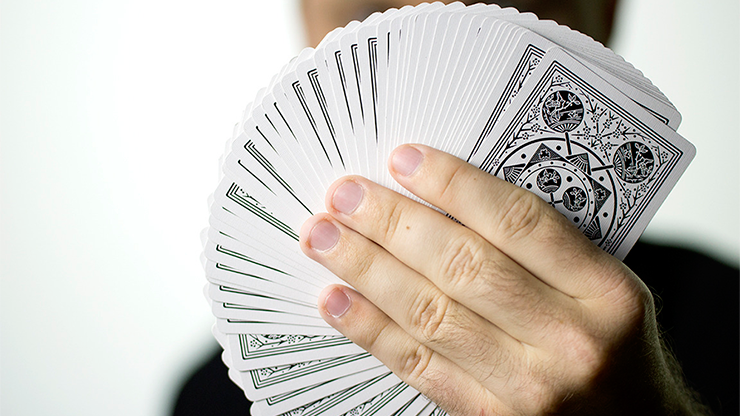 White Tally-Ho, Fan Back Playing Cards