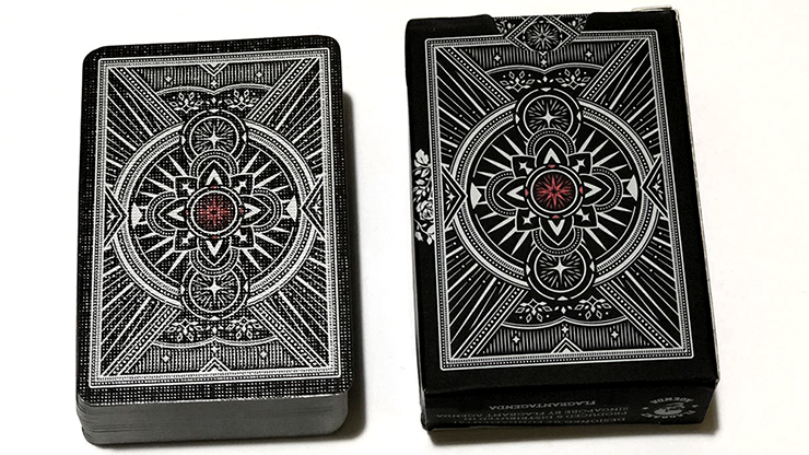 Mini Agenda Playing Cards, Black