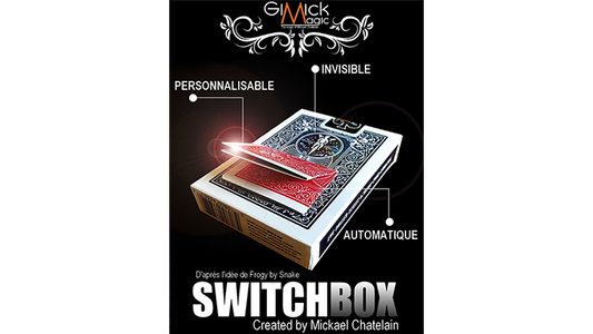 SWITCHBOX, Red by Mickael Chatelain