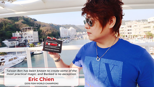 Banked - Black, Coke Zero, Gimmicks and Online Instructions by Taiwan Ben