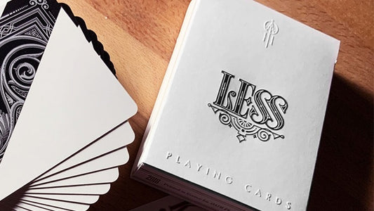 Less Playing Cards, Silver by Lotrek